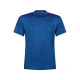 Remera Nike Pro Dri-FIT de hombre color azul con logo negro en el pecho.