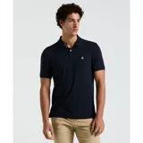 Polo de hombre Original Penguin Daddy, color azul marino, de corte recto y mangas cortas. Tiene cuello con solapa y cierre de dos botones. Logo bordado en el pecho.
