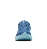Championes de trekking Columbia modelo Konos Trs Outdry, color azul con suela celeste. Cuenta con tecnología impermeable OutDry, sistema Navic Fit y entresuela amortiguada Omni-Max.