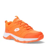 Championes Lotto Hockey color naranja con detalles en blanco.