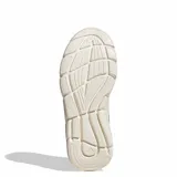 Championes Adidas Cloudfoam Flex para mujer, con capellada de malla transpirable en color negro y detalles en rosado viejo. Cuenta con entresuela Cloudfoam para mayor amortiguación y suela de goma blanca.