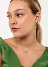 Cadena fina de plata 925 hipoalergénica, con eslabones tipo cola de ratón.