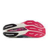 Championes New Balance FuelCell SC Elite v4, diseñados para running. Combinan la sensación de propulsión de FuelCell con una placa fina de fibra de carbono, que ofrece un retorno de energía superior en un paquete liviano.