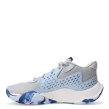 Championes de básquet Under Armour Jet 23, color negro y blanco.