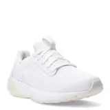 Championes de running New Balance Athletic Fresh, color blanco con detalles en plateado. Diseño de malla transpirable con cierre de cordones y suela con amortiguación.