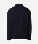 Remera de manga larga para hombre, confeccionada en algodón con tejido texturizado tipo ottoman. Presenta cuello tipo polo con cierre de botones y un calce cómodo.