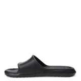 Sandalias tipo ojota Puma modelo Cool Cat 2.0 Bx, color negro con el logo de la marca estampado en blanco en la banda superior.