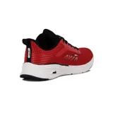 Championes Avia modelo Chad, color rojo con detalles en negro y blanco, acordonados, ideales para running.