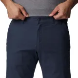 Pantalón de corte recto y estilo utilitario, color azul marino, con bolsillos laterales y cierre de seguridad. Cuenta con tecnología de protección solar UPF 50.