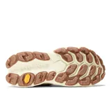 Championes de trail running New Balance Fresh Foam X More Trail v3, color naranja con detalles en verde y gris.