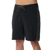 Short de baño Rip Curl Sseries 32One Cordura de color negro, con cintura ajustable mediante cordón bicolor y detalles laterales en tono contrastante.
