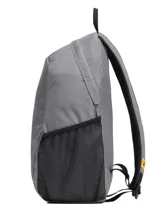 Mochila urbana Caterpillar modelo Tokyo, color gris, con compartimento principal amplio, bolsillo acolchado para laptop de 15.6 pulgadas, bolsillos laterales de malla y correas ajustables de malla Airmesh.