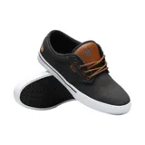 Championes Etnies Jameson 2 Eco, color negro con suela blanca.
