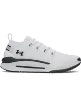 Championes de entrenamiento Under Armour Phantom X, de color blanco con detalles en negro, diseño moderno con amortiguación y suela de goma.