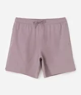 Bermuda deportiva Get Over para hombre, color negro, confeccionada en tejido tecnológico de poliéster con elastano. Presenta cintura elástica con cordón ajustable y bolsillos laterales con cierre.
