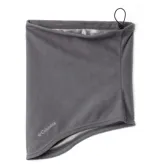 Cuello tipo polaina de polar color gris, con tecnología termorreflectante Omni-Heat en el interior y cordón ajustable con tanca. Incluye logo de la marca bordado en la parte inferior.