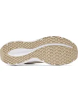 Championes de running Under Armour Ascend, color beige con entresuela blanca y detalles en tostado. Confeccionados con malla transpirable y suela de goma resistente.