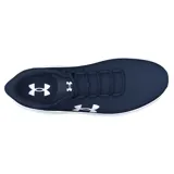 Championes de running Under Armour Phade RN 3, color azul marino con suela blanca y logo lateral en blanco. Confeccionados en malla ligera y transpirable con entresuela de amortiguación EVA.