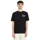 Remera Volcom ABG Eternal Stoke SST negra de manga corta, con diseño clásico y cómodo, confeccionada en algodón suave con estampa en el frente.
