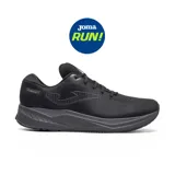 Championes de running Joma modelo Neon, color negro, con parte superior de malla técnica transpirable y suela de Phylon y caucho.