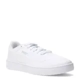 Championes urbanos Puma modelo Court Lally, de color blanco, con diseño clásico de corte bajo, cierre de cordones y suela de goma resistente.