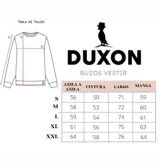 Buzo de punto color verde con logo bordado en el pecho.