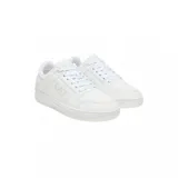 Championes urbanos EA7 Emporio Armani modelo Slasher, de diseño bicolor en blanco y negro. Presentan el logo de la marca estampado en el lateral y una suela de goma resistente.