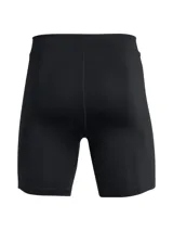 Calzas cortas deportivas Under Armour Launch Half Tights para hombre, de color negro, con ajuste ceñido y el logo de la marca impreso en el lateral.