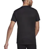 Remera de running negra para hombre, marca Adidas, modelo Own The Run. Confeccionada en tejido transpirable AEROREADY y detalles reflectantes.