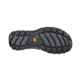 Sandalias CAT Giles de hombre, color negro, con ajuste de velcro.