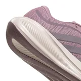 Championes de running Adidas Response Runner 2 W para mujer, de color lila con entresuela gris claro y capellada de malla transpirable con las clásicas tres tiras de la marca.