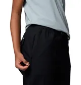 Pantalón jogger Columbia modelo Roc Ripstop Jogger, de color negro, con cintura elástica, bolsillos frontales y puños elastizados en los tobillos.