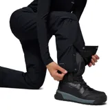 Pantalón de esquí Columbia modelo Bugaboo II, color negro, con tecnología impermeable Omni-Tech y forro térmico reflectante Omni-Heat. Presenta cintura ajustable, bolsillos con cierre y refuerzos en la parte inferior de la pierna.