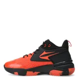 Championes de básquetbol Topper modelo Flight, con diseño de caña media en combinación de colores rojo y negro. Presentan una estructura robusta con refuerzos laterales, cordones ajustables y suela de goma con excelente tracción.