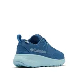 Championes de trekking Columbia modelo Konos Trs Outdry, color azul con suela celeste. Cuenta con tecnología impermeable OutDry, sistema Navic Fit y entresuela amortiguada Omni-Max.