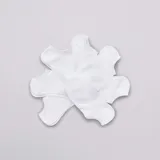 Pack de siete pares de medias invisibles blancas.