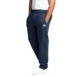 Pantalón de jogging negro marca Umbro, con logo estampado en blanco en el muslo izquierdo.