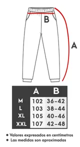 Pantalón de jogging negro de nylon con forro interno de red, corte recto, bolsillos laterales con cierre, cierres en los tobillos y cintura elástica con cordón ajustable.