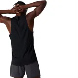 Musculosa Asics de hombre color negro con logo blanco en el pecho.