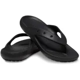 Ojotas Crocs modelo Classic Flip, color blanco, con tira de dedo y plantilla de espuma Croslite.