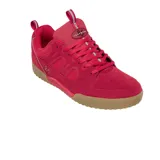 Zapatillas de skate éS modelo Silo SC, color rojo con suela marrón.