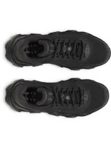 Championes de running Under Armour Halo Runner color negro, con parte superior de malla transpirable y entresuela amortiguada con tecnología HOVR+.
