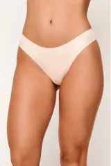 Bombacha tipo colaless color piel, sin costuras visibles, ultra liviana y anatómica.