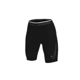 Short deportivo negro de hombre, marca Nike, modelo Pro Dri-FIT. Cuenta con tecnología Dri-FIT que absorbe el sudor, tejido de red en la entrepierna y el asiento superior para mayor transpirabilidad y logo de Nike en el lateral.