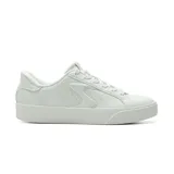 Championes Skechers Slip-Ins Belmont Elevated Attitude, de color blanco, con diseño urbano de suela plataforma y parte superior de Duraleather con cordones.