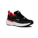 Championes Avia modelo Natasha, color negro con detalles en fucsia y suela blanca, diseñados para running y entrenamiento.