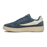Championes Fila Acd Classic de gamuza color azul con detalles en blanco y suela color crema.