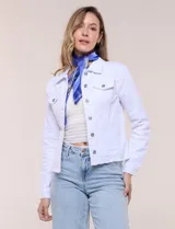 Bandana de satén cuadrada con estampado paisley y arabescos.