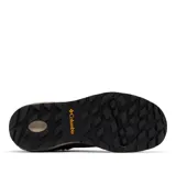 Bota de trekking Columbia Newton Wander Ltr, impermeable y de color marrón, con detalles en negro y suela de goma con tecnología Omni-Grip.