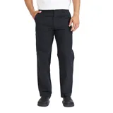 Pantalón chino Quiksilver para hombre, de color azul marino, corte recto y diseño clásico con bolsillos laterales y traseros.